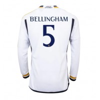 Real Madrid Jude Bellingham #5 Replica Home Shirt 2023-24 Long Sleeve